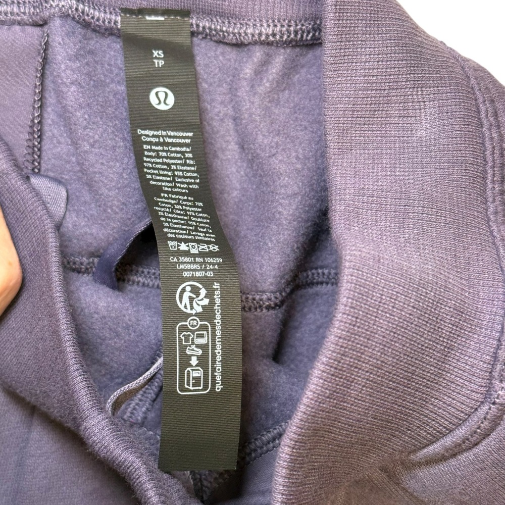 Lululemon Men's Steady State Classic-Fit Jogger Pants‎ XS nightfall purple-gray - Picture 8 of 9